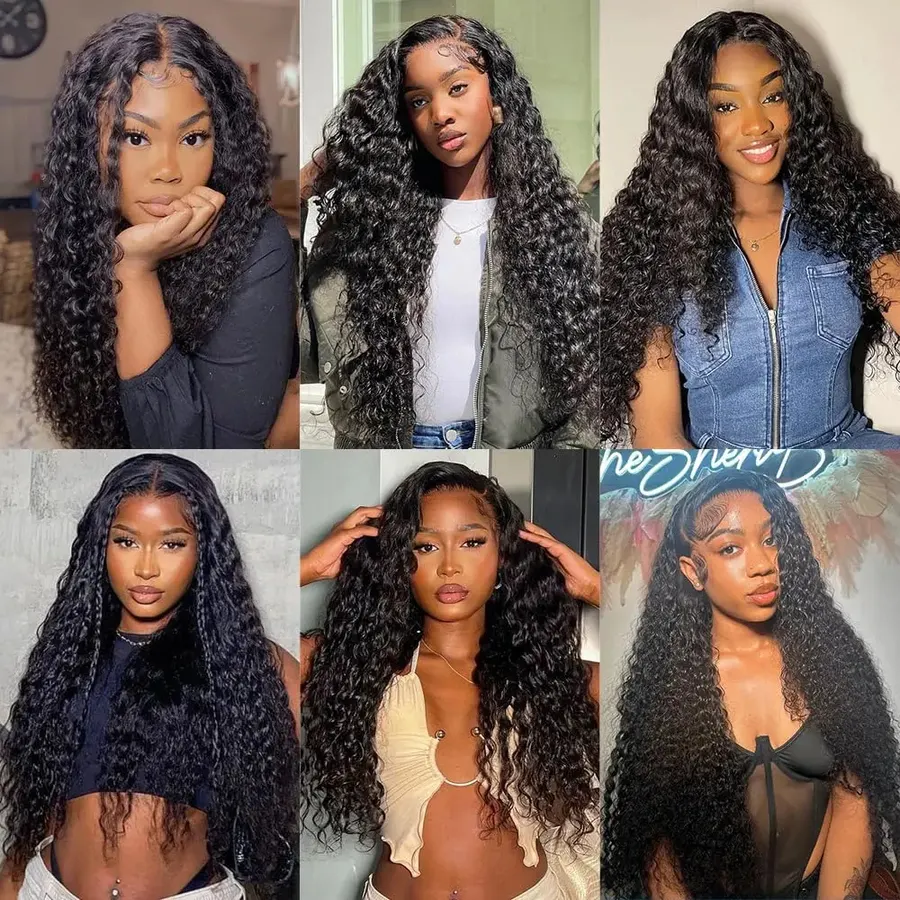 Deep Wave Raw Human Hair Bundles